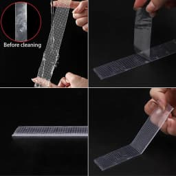 1-10m Ultra-strong Double-sided Adhesive Nano Tape Clear Removable Waterproof Extra Strong Sticky Strip Heavy-duty Two Side Tape
