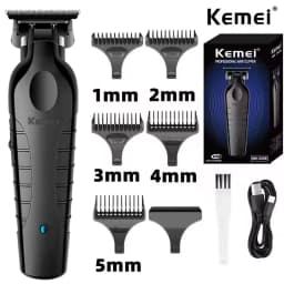 Kemei KM-2299 Professional Hair Clipper 1200mAh Electric Hair Clippers USB Rechargeable Hair Trimmers Hair Cutting Machine