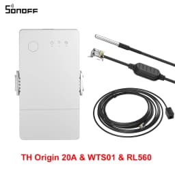 SONOFF TH Origin 16A/20A Smart Temperature Humidity Switch Monitoring Wi-Fi ESP32 Chip Smart Home Assistant via eWelink