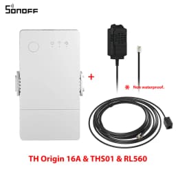 SONOFF TH Origin 16A/20A Smart Temperature Humidity Switch Monitoring Wi-Fi ESP32 Chip Smart Home Assistant via eWelink