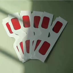 100pcs/lot Re-useable White Paper 3D Glasses Paper Frame Red/Red Lens 3d Decoder Glasses For Promotion