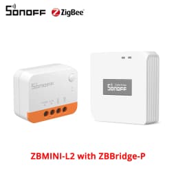 SONOFF ZBMINIL2 No Neutral Wire Required Zigbee Smart Switch MINI Support 2 Way Control eWeLink APP Works for Google Home Alexa