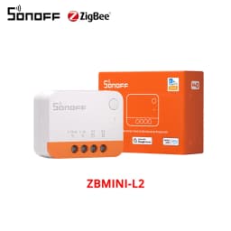 SONOFF ZBMINIL2 No Neutral Wire Required Zigbee Smart Switch MINI Support 2 Way Control eWeLink APP Works for Google Home Alexa