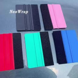 Felt Edge Squeegee Window Tinting Tool Car Vinyl Wrap Scraper Plastic Spatula Scratch Free Film DIY Squeegee Wallpaper Smoothing