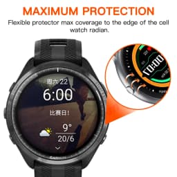 12D Hydrogel Film for Garmin Forerunner 965 265 265S Full Screen Protector Soft Film for Garmin 955 255 255S (Not Glass)