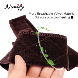 Nunify Non-slip Soft Velvet Women Wig Grips Headband Women Velvet Wig Accessories Grip Scarf Headband Adjustable