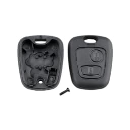 2 Buttons Car Remote Key Shell with 307/206 Blade Fit for Citroen C1 / C2 / C3 / C4 /XSARA Picasso/Peugeot 307 / 107 / 207 / 407
