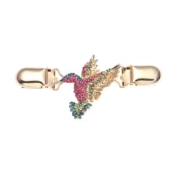 Women Carved Flower Cardigan Sweater Blouse Shawl Clips Shirt Collar Shawl Brooch Retro Duck Clip Clasps Charm Accessories Gift