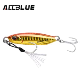 ALLBLUE New DRAGER Metal Cast Jig Spoon 15G 30G Shore Casting Jigging Fish Sea Bass Fishing Lure Artificial Bait Tackle