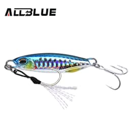 ALLBLUE New DRAGER Metal Cast Jig Spoon 15G 30G Shore Casting Jigging Fish Sea Bass Fishing Lure Artificial Bait Tackle
