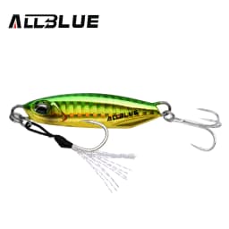 ALLBLUE New DRAGER Metal Cast Jig Spoon 15G 30G Shore Casting Jigging Fish Sea Bass Fishing Lure Artificial Bait Tackle