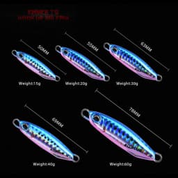 ALLBLUE New DRAGER Metal Cast Jig Spoon 15G 30G Shore Casting Jigging Fish Sea Bass Fishing Lure Artificial Bait Tackle