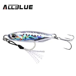 ALLBLUE New DRAGER Metal Cast Jig Spoon 15G 30G Shore Casting Jigging Fish Sea Bass Fishing Lure Artificial Bait Tackle
