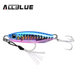 ALLBLUE New DRAGER Metal Cast Jig Spoon 15G 30G Shore Casting Jigging Fish Sea Bass Fishing Lure Artificial Bait Tackle