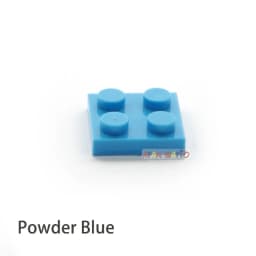 120pcs DIY Building Blocks Thin Figures Bricks 2x2 Dots Educational Creative Size Compatible With 3022 Plastic Toys for Children