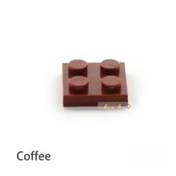 120pcs DIY Building Blocks Thin Figures Bricks 2x2 Dots Educational Creative Size Compatible With 3022 Plastic Toys for Children
