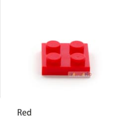 120pcs DIY Building Blocks Thin Figures Bricks 2x2 Dots Educational Creative Size Compatible With 3022 Plastic Toys for Children
