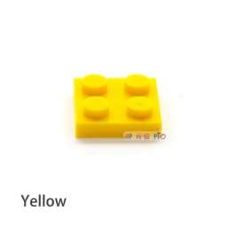 120pcs DIY Building Blocks Thin Figures Bricks 2x2 Dots Educational Creative Size Compatible With 3022 Plastic Toys for Children