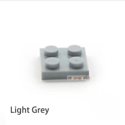 120pcs DIY Building Blocks Thin Figures Bricks 2x2 Dots Educational Creative Size Compatible With 3022 Plastic Toys for Children