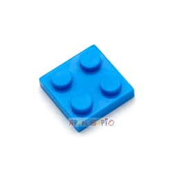 120pcs DIY Building Blocks Thin Figures Bricks 2x2 Dots Educational Creative Size Compatible With 3022 Plastic Toys for Children