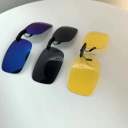 Polarized Clip On Sunglasses Driving Day Night Vision Lens Unisex Sport Fishing For Myopia Glasses Men Women Trip Travel Outdoor