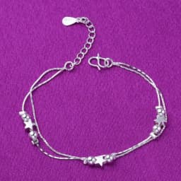 Multi-Style High Quality Silver Plated Anklet For Women Girls Fashion Simple Jewelry New Style Hot Selling