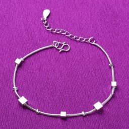 Multi-Style High Quality Silver Plated Anklet For Women Girls Fashion Simple Jewelry New Style Hot Selling