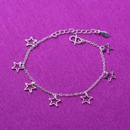 Multi-Style High Quality Silver Plated Anklet For Women Girls Fashion Simple Jewelry New Style Hot Selling