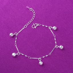 Multi-Style High Quality Silver Plated Anklet For Women Girls Fashion Simple Jewelry New Style Hot Selling