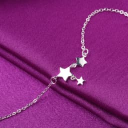 Multi-Style High Quality Silver Plated Anklet For Women Girls Fashion Simple Jewelry New Style Hot Selling