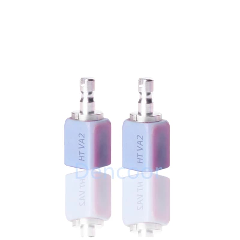 5 Pieces 5 Pieces Dental Glass Block HT Lithium Disilicate Pressed Glass Block for Veneer and Anterior-CAD CAM C14 LT