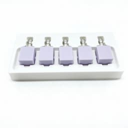 5 Pieces 5 Pieces Dental Glass Block HT Lithium Disilicate Pressed Glass Block for Veneer and Anterior-CAD CAM C14 LT