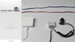 Smart ZigBee Energy Meter 80A with Current Sensor Clamp KWh Power Monitor Electricity Statistics110V 240V 50/60Hz Work with Tuya