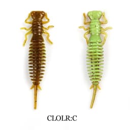 2019 NEW Supercontinent Larva Soft Lures Artificial Lures Fishing Worm Silicone Bass Pike Minnow Swimbait Jigging Plastic