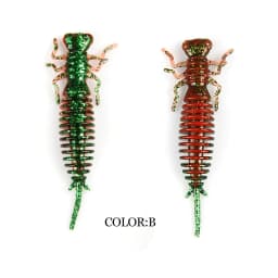 2019 NEW Supercontinent Larva Soft Lures Artificial Lures Fishing Worm Silicone Bass Pike Minnow Swimbait Jigging Plastic