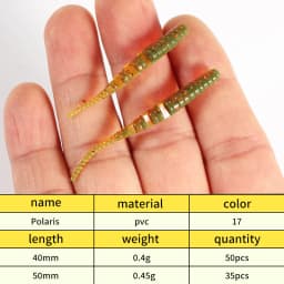 2020 Supercontinent 4cm 5cm Fishing Lures Soft Artificial Bait Predator Tackle Polaris Sinking Lure Pesca Cheap Fishing Tackle