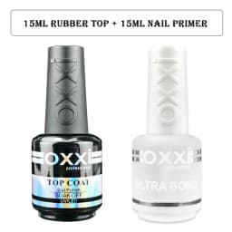 Oxxi Latest 15ml Nail Rubber Base Coat Semi Permanant UV Gel Varnishes Primer for Nails Matte Top Coat Nail Art Base Top Gellak