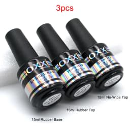 Oxxi Latest 15ml Nail Rubber Base Coat Semi Permanant UV Gel Varnishes Primer for Nails Matte Top Coat Nail Art Base Top Gellak