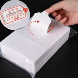1000/500/100pcs Nail Cotton Wipes Gel Removal Lint-free Wraps Soak Off Clean Varnish Pads Napkins Nail Art Polish Remover Wipes
