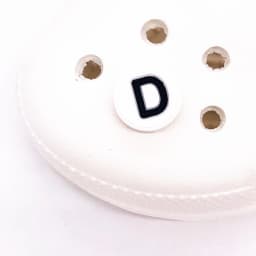Single Letter 1Pcs Word Solid Color Silicone Shoes Button Accessories Shoe Decoration DIY Wristband Kids X-mas Gift