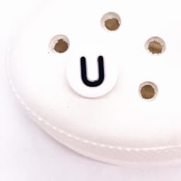 Single Letter 1Pcs Word Solid Color Silicone Shoes Button Accessories Shoe Decoration DIY Wristband Kids X-mas Gift