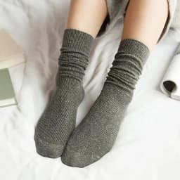 CHAOZHU Japanese Korea High School Girls High Socks Loose Solid Colors Double Needles Knitting Cotton Long Socks Women