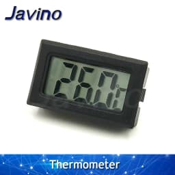 Mini LCD digital thermometer used for freezer temperature - 50-110℃ refrigerator thermometer indoor and outdoor waterproof probe