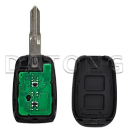 Datong World 2 Button 4A PCF7961M 433MHz With VAC102 Blade Car Remote Key For Renault Sandero Logan Lodgy Dokker Dacia Duster