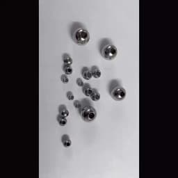 50pcs Stainless Steel Bracelet Big Hole Beads Diy Handicraft Accessories Findings Loose Spacer Beads For Jewelry Making