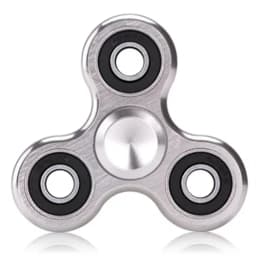 70mm Triangle Finger Aluminum Alloy Metal Spinner No Box R188 Bearing Turn for 3-4 Minutes Child Toys Decompression Toy Spinner