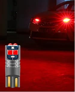 2pcs T10 LED W5W LED Bulbs 194 168 Canbus Error Free Auto Lamp 12V 6000K LED Auto Wedge Parking Bulbs White Red Yellow Blue