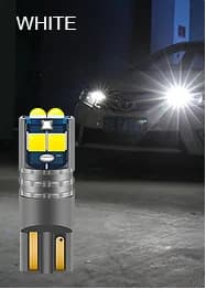 2pcs T10 LED W5W LED Bulbs 194 168 Canbus Error Free Auto Lamp 12V 6000K LED Auto Wedge Parking Bulbs White Red Yellow Blue