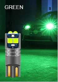 2pcs T10 LED W5W LED Bulbs 194 168 Canbus Error Free Auto Lamp 12V 6000K LED Auto Wedge Parking Bulbs White Red Yellow Blue