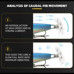 BLUX Rattle Tail 38mm 44mm Power Shining Paddle Metal Jig Fast Zinc Jigging Spoon Bait Bass Trout Sinking Hard Fishing Lure